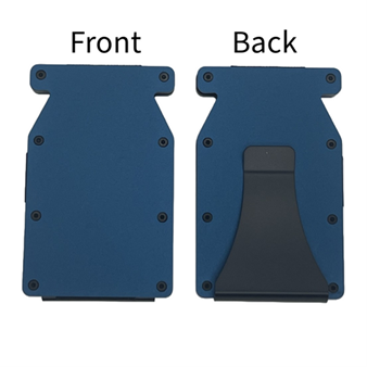 Front Pocket Wallet - Metal